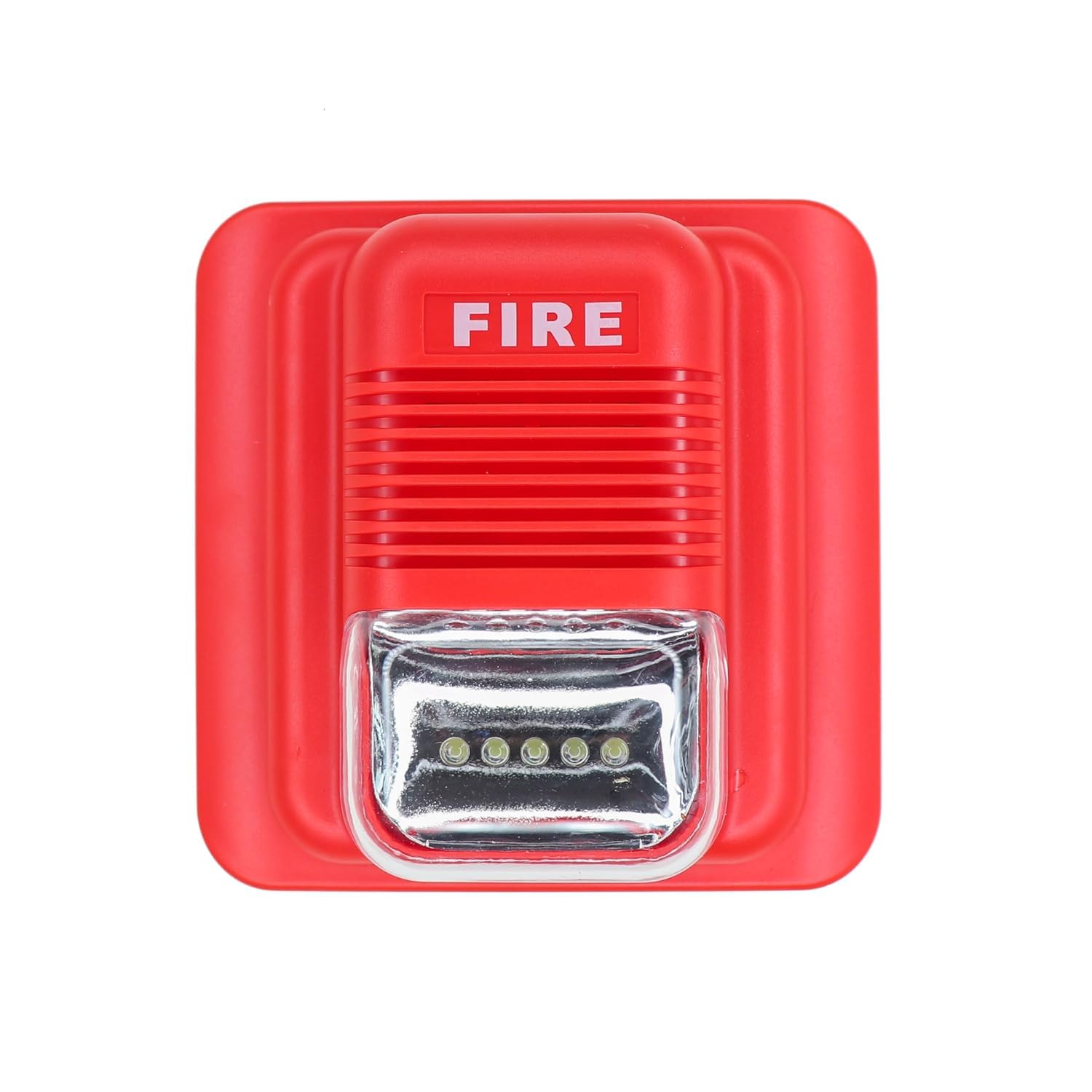 SAFETY ZONE® Fire Alarm Warning Strobe Siren| Fire Security Service| Fire Alarm Siren |Horn Sound & Strobe Alert Security System for Home Office Hotel Restaurant